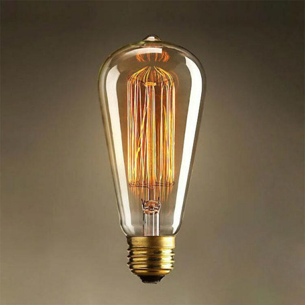 Лампа накаливания E27 60W прозрачная 6460-SC Лампа накаливания E27 60W прозрачная 6460-SC