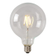 Лампа светодиодная диммируемая Lucide E27 5W 2700K прозрачная 49017/05/60