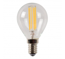 Лампа светодиодная диммируемая Lucide E14 4W 2700K прозрачная 49022/04/60
