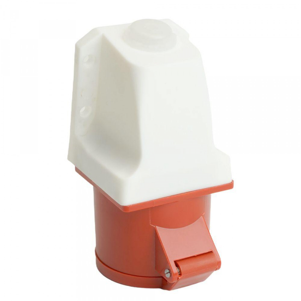 Розетка 3P+PE+N Stekker с крышкой красный RST32-125-44 49437 Розетка 3P+PE+N Stekker с крышкой красный RST32-125-44 49437