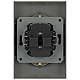 Розетка ЭРА Arktik 16-2107-06 без заземления двойная 2X2P 16А-250В графит Б0071686