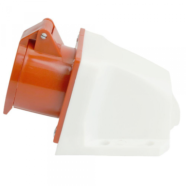 Розетка 3P+PE Stekker с крышкой красный RST16-113-44 49434 Розетка 3P+PE Stekker с крышкой красный RST16-113-44 49434