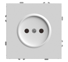 Розетка 2P Stekker Эмили со шторками белый фарфор RST16-5109-01 49876