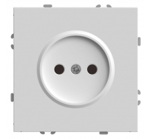 Розетка 2P Stekker Эмили со шторками белый фарфор RST16-5109-01 49876