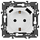 Розетка ЭРА Elegance 14-4108-01М 2P+E 16A-250В со шторками с USB type-A+C 5В-3А белый матовый Б0067710
