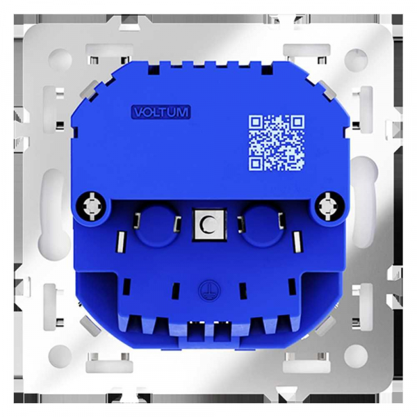Розетка встраиваемая Voltum S70 с заземлением и защитными шторками, 16А, с USB, A+С, (белый матовый) VLS040502 Розетка встраиваемая Voltum S70 с заземлением и защитными шторками, 16А, с USB, A+С, (белый матовый) VLS040502