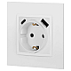 Розетка ЭРА Elegance 14-4108-01М 2P+E 16A-250В со шторками с USB type-A+C 5В-3А белый матовый Б0067710