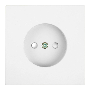 Розетка 1-местная с защитной шторкой (механизм), Stekker, б/з, 250В, 16А Мия, RST16-3109-01, белая магнолия 50439