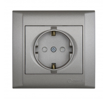 Розетка с/з с защт. для детей Makel Defne 42052058