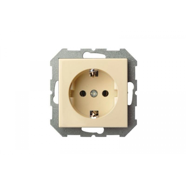 Розетка 2P+E Liregus Epsilon бежевый 28-066 Розетка 2P+E Liregus Epsilon бежевый 28-066