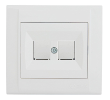 Розетка гнездо+гнездо Makel Defne 42001038