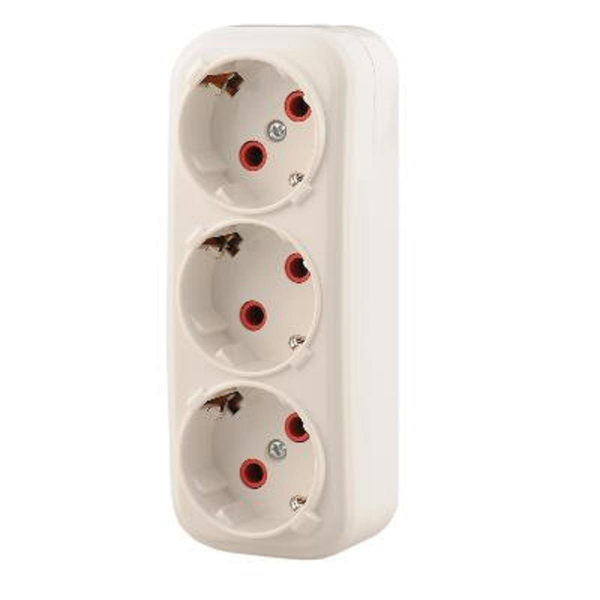 Тройник Lezard Accessories белая 715-0800-608 Тройник Lezard Accessories белая 715-0800-608