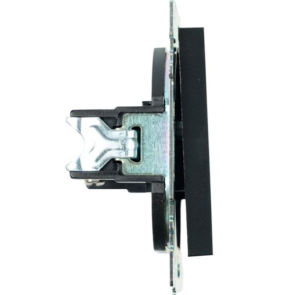 ТВ-розетка Stekker Катрин черный GLS00-7108-05 39614