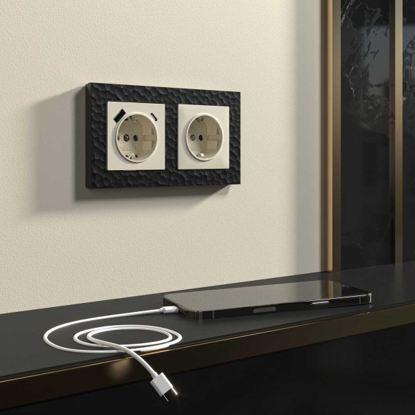 Розетка с заземлением Werkel слоновая кость W1171003 4690389155741