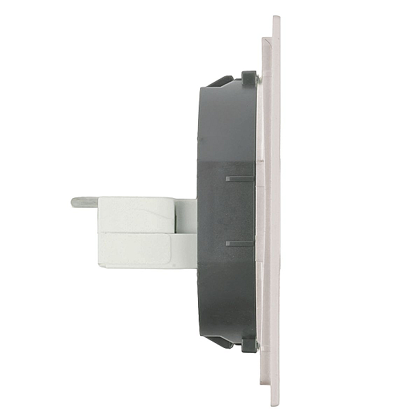 Розетка компьютерная 2-местная RJ-45 (механизм) Stekker Мия RST00-3111-08 пудровый жемчуг 50481