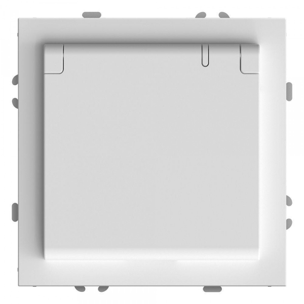 Розетка 2P+PE Stekker Эмили со шторками крышкой белый фарфор RST16-5112-01 49881 Розетка 2P+PE Stekker Эмили со шторками крышкой белый фарфор RST16-5112-01 49881