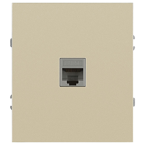 Розетка ЭРА Arktik 16-3107-04 информационная RJ45 шампань Б0070477
