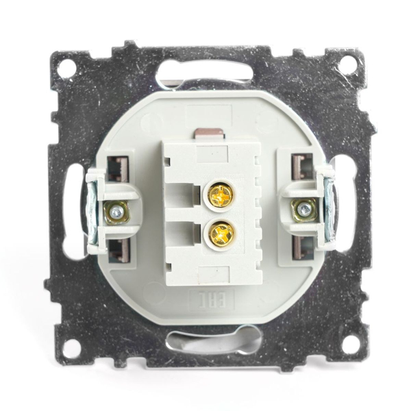 Розетка двухместная USB Stekker Катрин шоколад GLS10-7115-04 49027