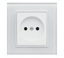 Розетка 2P Vesta-Electric Exclusive White белый FRZ00040002BEL