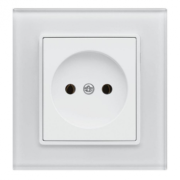 Розетка 2P Vesta-Electric Exclusive White белый FRZ00040002BEL Розетка 2P Vesta-Electric Exclusive White белый FRZ00040002BEL