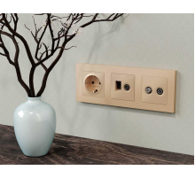 Лицевая панель AMBRELLA VOLT ALFA AP6125