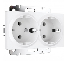Розетка Werkel двойная W1172061 4690389192111