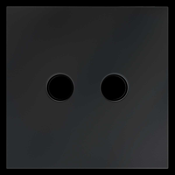 Накладка для розетки телевизионной оконечной TV+SAT S70 (графит) Voltum VLS001607