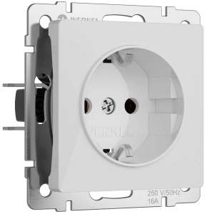 Розетка Werkel с заземлением W1171041 4690389197314