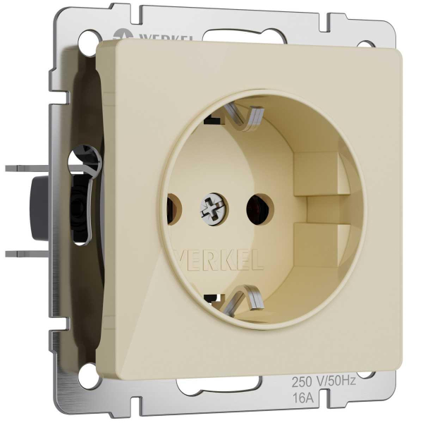 Розетка Werkel айвори акрил W1171043 4690389197086