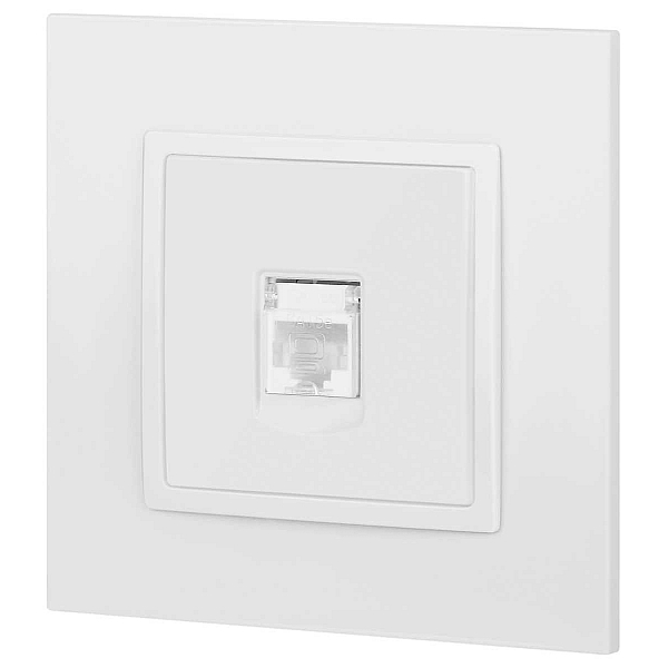 Розетка ЭРА Elegance 14-3107-01М RJ45, белый матовый Б0065763