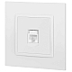Розетка ЭРА Elegance 14-3107-01М RJ45, белый матовый Б0065763
