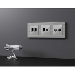 Лицевая панель AMBRELLA VOLT ALFA AP4121