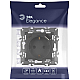Розетка ЭРА Elegance 14-4108-05 2P+E 16A-250В со шторками с USB type-A+C 5В-3А антрацит Б0067724