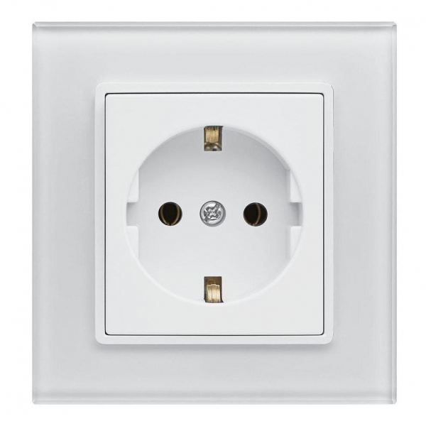 Розетка 2P+E Vesta-Electric Exclusive White белый FRZ00040004BEL Розетка 2P+E Vesta-Electric Exclusive White белый FRZ00040004BEL