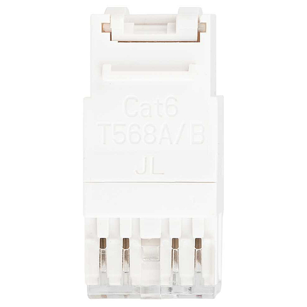 Коннектор ЭРА ОФИС 18-8002-01 RJ45 CAT6 UTP Keystone цвет белый Б0063290