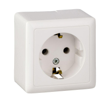 Розетка 2К+З Systeme Electric Хит 16A 250V белая RA16-133-B