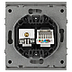Розетка ЭРА Arktik 16-3110-03 комбинированная RJ45+TV алюминий Б0070496