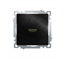 Розетка HDMI 2.1, Type A  (механизм), STEKKER GLS00-7118-05, серия Катрин, черный 50062