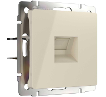 Телефонная розетка Werkel RJ11 слоновая кость W1182003 4690389155888