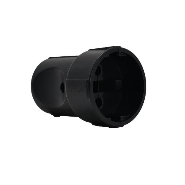 Розетка штепсельная Lezard Accessories черная 715-1600-606B Розетка штепсельная Lezard Accessories черная 715-1600-606B