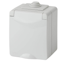 Розетка ЭРА Эксперт 2P E IP65 со шторками 16A 250V 11-2602-03 Б0035990