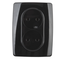 Розетка ЭРА 12 2x2P 16A 250V 12-2107-06 Б0031243