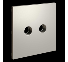 Накладка для розетки телевизионной оконечной TV+SAT S70 (кашемир) Voltum VLS001603