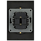 Розетка ЭРА Arktik 16-2107-05 без заземления двойная 2X2P 16А-250В антрацит Б0071685