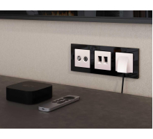 Лицевая панель AMBRELLA VOLT ALFA AP2158