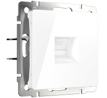 Телефонная розетка RJ-11 Werkel белый W1182001 4690389155383