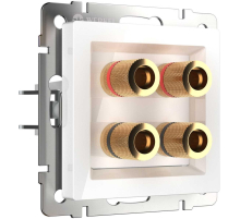 Акустическая розетка Werkel белая W1185001 4690389155536