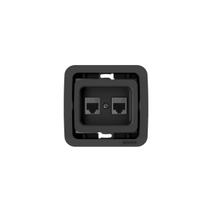 Розетка комп. двойная cat 5 Makel Mimoza 23236