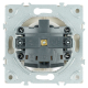 Розетка 1-местная с защитной шторкой с/з (механизм), Stekker, 250В, 16А Эмили, RST16-5110-08, кашемир, soft touch 49906