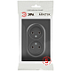 Розетка ЭРА Arktik 16-2107-05 без заземления двойная 2X2P 16А-250В антрацит Б0071685